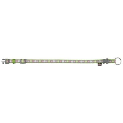 Ошейник Trixie Blooms для собак M–L 35–55 см/20 мм зеленый