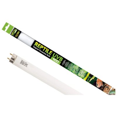 Exo Terra лампа для аквариума для террариума Т8 EX Reptile UVB100 former UVB5 (PT2384), 38 см