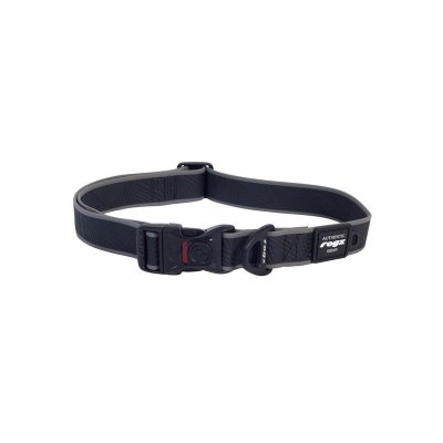 Rogz Amphibian Halsband ошейник для собак крупных пород, размер XL (обхват шеи 43-70 см), на вес 39-64 кг, цвет черный