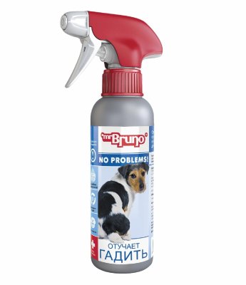 Для дома Mr.Bruno Спрей "No problems" отучает гадить (200 г)