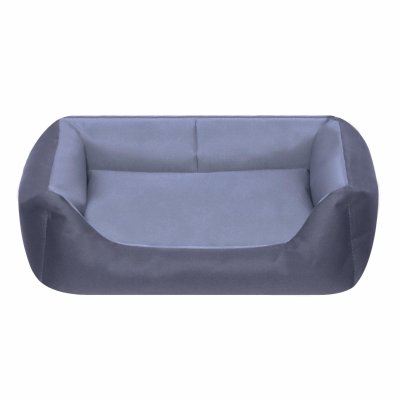 Лежаки Yami Yami лежаки Лежак прямоугольный с подушкой, серый (№1)