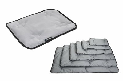 Лежаки Yami Yami лежаки Подстилка прямоугольная стёганая, серая (№4)