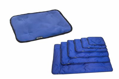 Лежаки Yami Yami лежаки Подстилка прямоугольная стёганая, тёмно-синяя (№6)