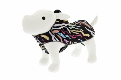 Одежда Ferribiella одежда Теплый плащ "Лихой сноубордист" с капюшоном (леопард) (30 см)