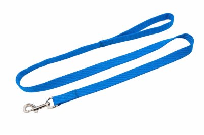 Ошейники, шлейки Yami Yami амуниция Поводок "Сити", синий (№2)