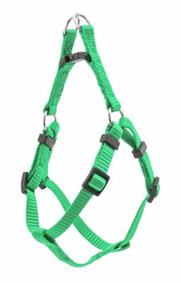 Ошейники, шлейки Yami Yami амуниция Шлейка "Сити", салатовая (XXS)