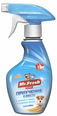 Гигиена и уход Mr.Fresh Спрей "Приучение к месту" для собак (210 г)