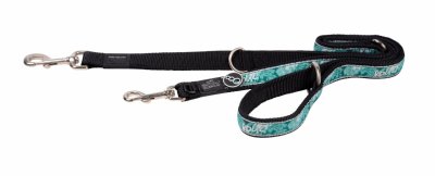 Ошейники, шлейки Rogz Поводок-перестежка Fancy dress, "Мятное настроение" (ЮАР) (L)