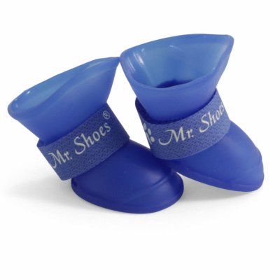 Одежда Triol (одежда) Сапожки для собак, синие (4 шт.) (M)