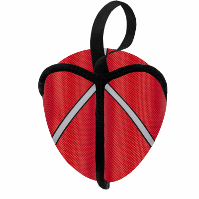 Для дома Tappi игрушки Игрушка для собак мяч красный со светоотражающей полоской (306 г)