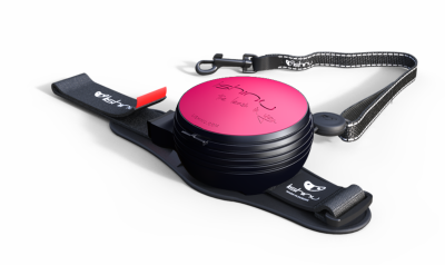 Собаки Lishinu Поводок-рулетка "Оriginal" для собак, фуксия (S)