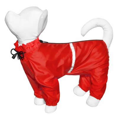 Одежда Yami-Yami одежда Дождевик для собак малых пород, на девочку (коралловый) (№4)