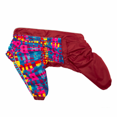 Одежда Yami-Yami одежда Дождевик для собаки с рисунком «Косички», синий, Китайская хохлатая (№1)