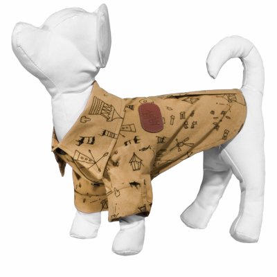 Одежда Yami-Yami одежда Рубашка для собак, бежевая (XL)