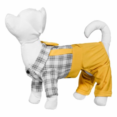 Одежда Yami-Yami одежда Костюм для собак с жёлтыми брюками (XS)