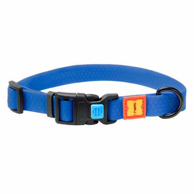Ошейники, шлейки Tappi амуниция Ошейник "Крэйл", синий (L)