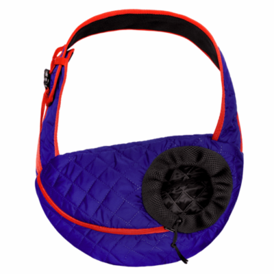 Переноски Tappi транспортировка Слинг-переноска "Версаль" для животных, синий (48х25х39 см)