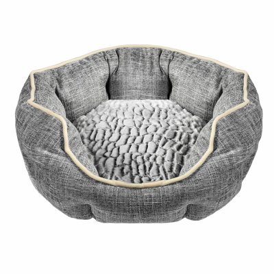 Лежаки PETSHOP Лежанка овальная "Джулиан", 57*52*22 см (900 г)