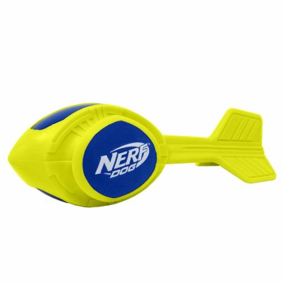 Апорты Nerf Снаряд из вспененной резины и нейлона, 30 см (серия "Мегатон"), (синий/зеленый) (30 см)