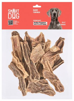 Лакомства Smart Dog лакомства Вымя говяжье (50 г)