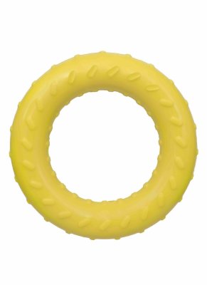 Для дома Tappi игрушки Игрушка для собак "Кольцо" пуллер, жёлтый (13 см)