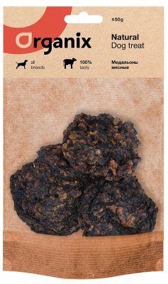 Холистики Organix лакомства Премиум лакомство "Мясные медальоны" (50 г)