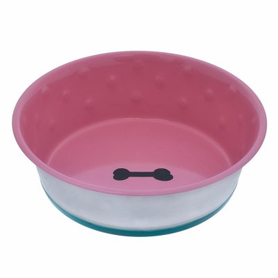 Миски Tappi миски Нескользящая миска  "Хади", розовая (1900 мл)