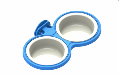 Миски PETSHOP Миска пластиковая, цвет синий (3.629 мл)