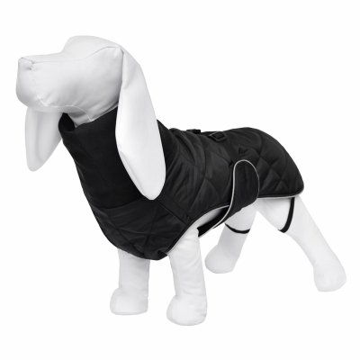 Для прогулок Lelap одежда Попона для собак "Noir" черная (М)