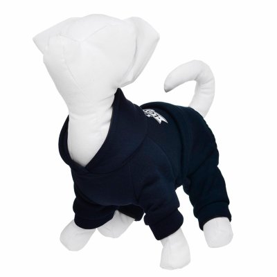 Одежда Yami-Yami одежда Костюм для собак с капюшоном, темно-синий (S)