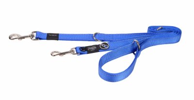 Ошейники, шлейки Rogz Поводок-перестежка "Utility", синий (ЮАР) (M)