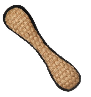 Апорты BOW WOW Натуральная джутовая кость с черной тканью (80 г)