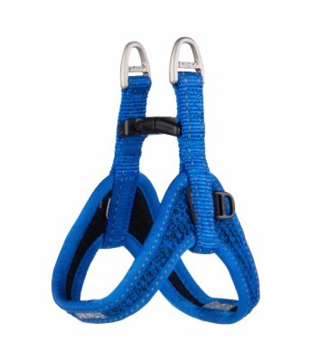 Ошейники, шлейки Rogz Шлейка разъемная "Utility" для собак разных пород, синяя (ЮАР) (S)