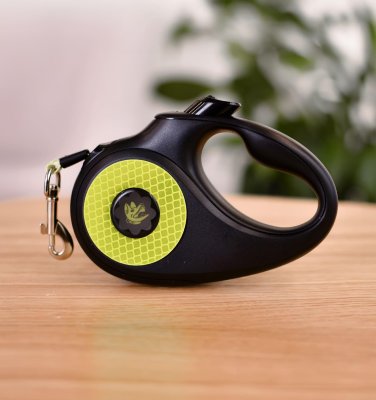 Ошейники, шлейки Tappi рулетки Поводок рулетка для собак средних и крупных пород, ремень 5м, светоотражающий (25 кг, 5 м)