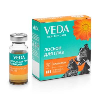 Лосьон VEDA Фитоэлита для глаз Календула 10мл