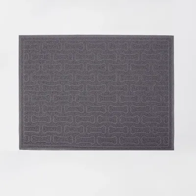 RURRI Коврик под кошачий туалет, 60х45 см, серый