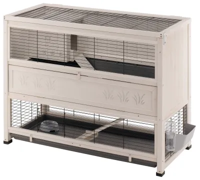 Ferplast Ферпласт Клетка COTTAGE LARGE для содержания кроликов на улице, деревянн