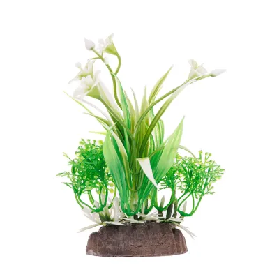 Aquafantasy Декор для аквариумов Композиция искусственных растений, 6x3 см