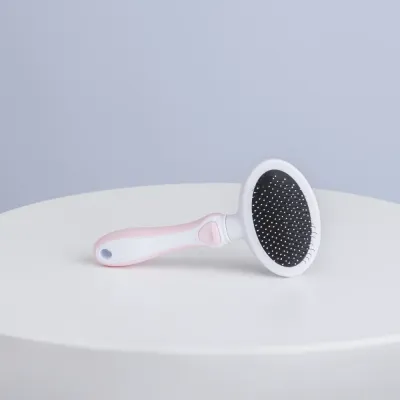 HiPet Пуходерка для кошек и собак, S, 16,5 см, розовый