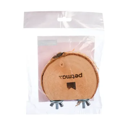 Petmax Полочка навесная для грызунов или птиц D 10см