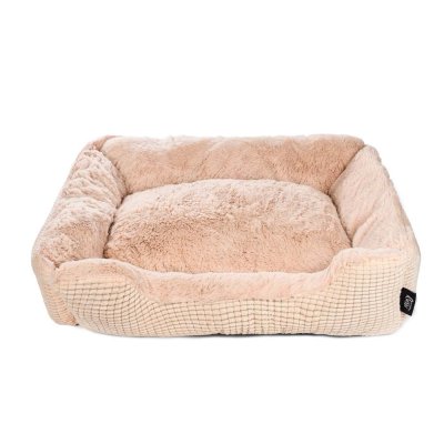 RURRI Лежак для кошек и собак мелких и средних пород, 50х40x16 см, бежевый