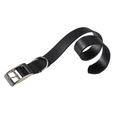 Ошейник для собак FERPLAST NATURAL BK C40/63 кожаный черный