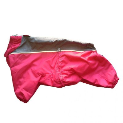 Комбинезон-плащ для собак МОХНАТЫЕ УШКИ "СПОРТ" унисекс размер XL 32см