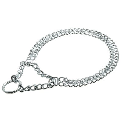 Удавка для собак V.I.PET двойная 2,0ммx18" (45см)