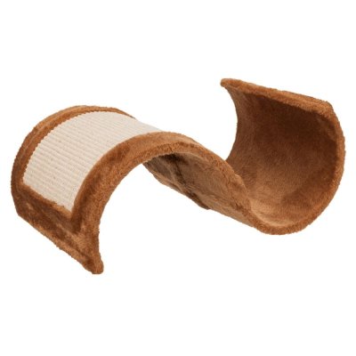 Когтедралка для кошек TRIXIE Волна, плюш, коричн. 50х29х18см