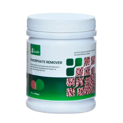 Gloxy Наполнитель для удаления фосфатов в аквариуме Gloxy Phosphate Remover, 500 мл