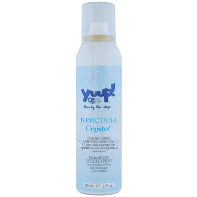Yuup Сухой спрей-шампунь Кристалл, 150мл