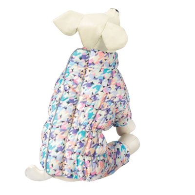 Комбинезон для собак TRIOL Радуга XXL, зимний с молнией на спине размер 45см