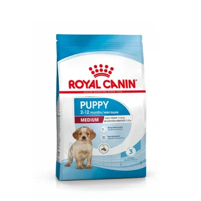 Royal Canin Medium Puppy Сухой корм для щенков средних пород от 2 до 12 месяцев, 3 кг