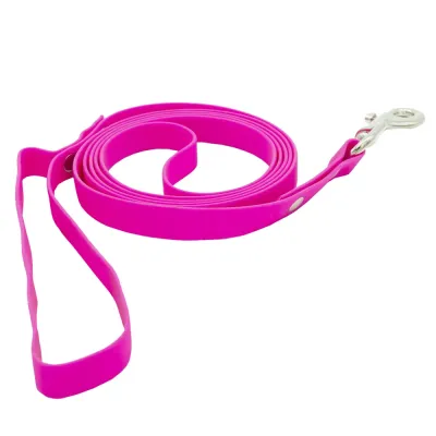Rungo Поводок из биотана для собак, 15 мм, длина 2 м, матовый, розовый